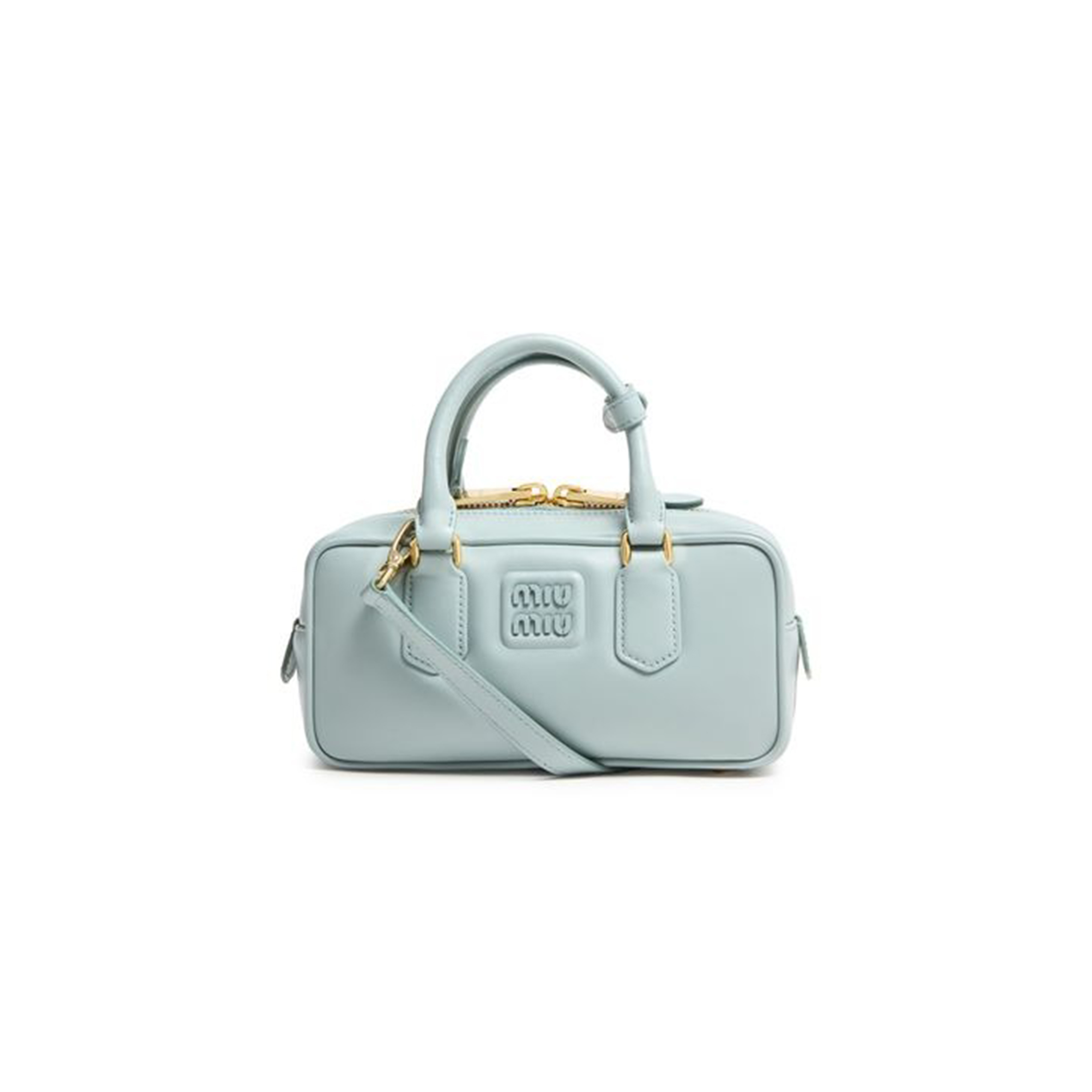 MIU MIU ARCADIE LEATHER BAG 5BB142 (22*10.5*7.5cm)
